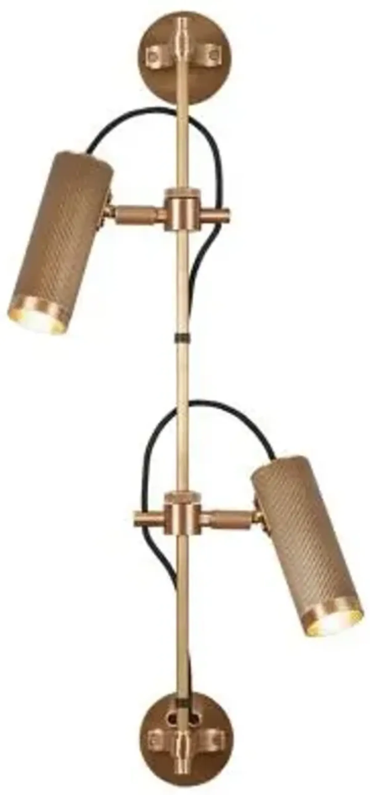 Spot Rail Double Wall Sconce