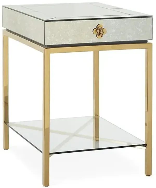 Delphine Tall Side Table