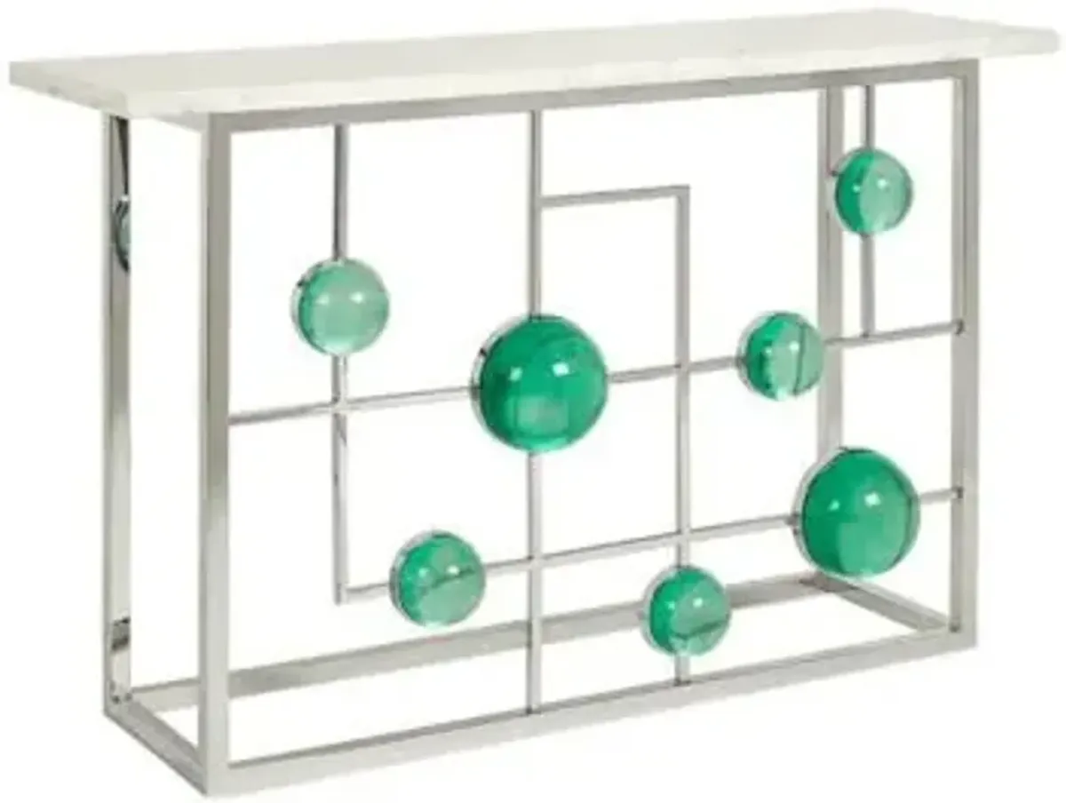 Globo Fretwork Console