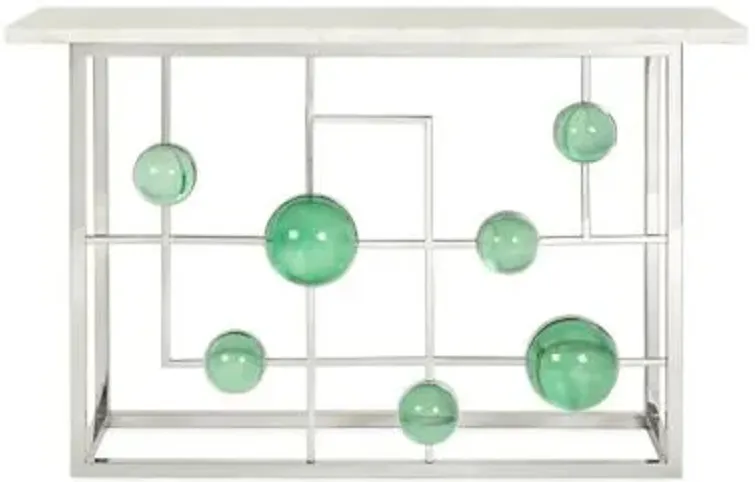 Globo Fretwork Console