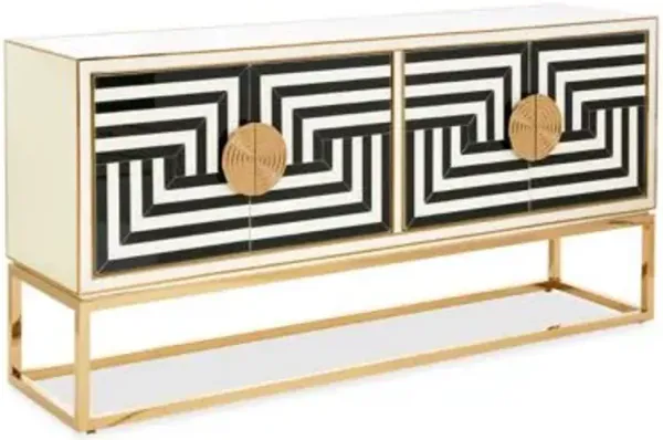 Op Art Credenza