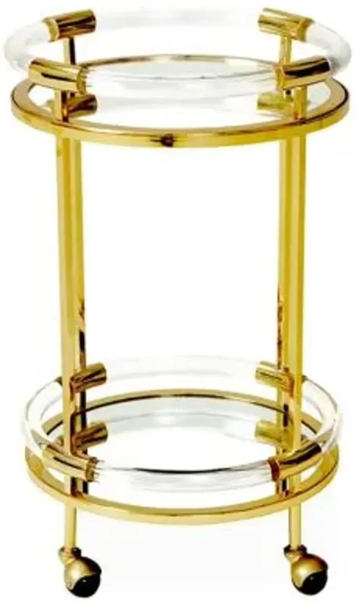 Jacques Round Bar Cart