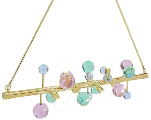 Globo Six-Light Linear Chandelier