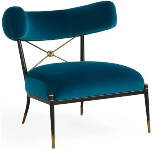 Rider Klismos Lounge Chair