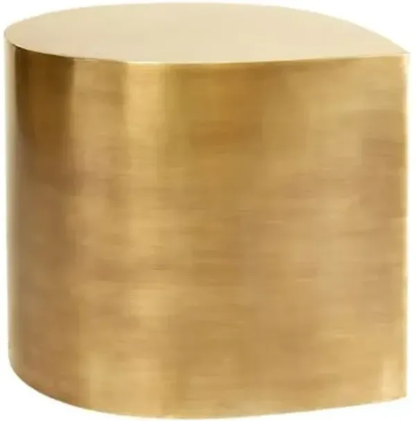 Brass Teardrop Table