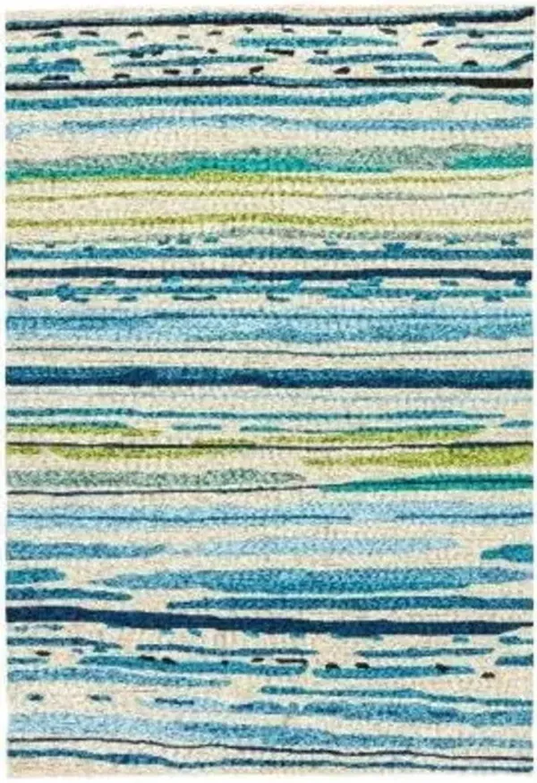 Sketchy Lines Indoor/Outdoor Area Rug