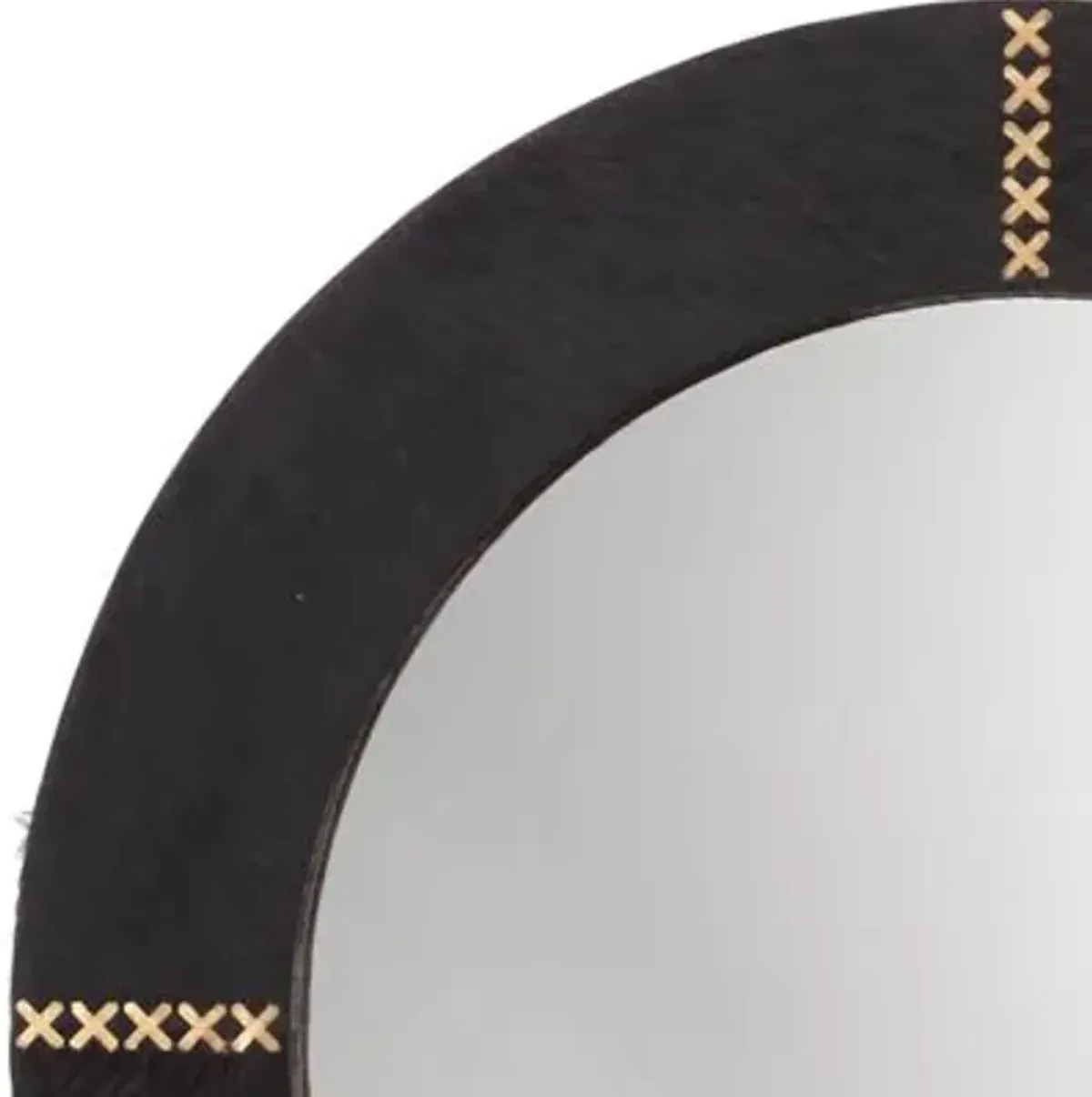 Round Cross Stitch Mirror