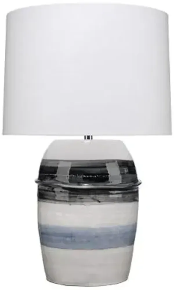 Horizon Striped Table Lamp