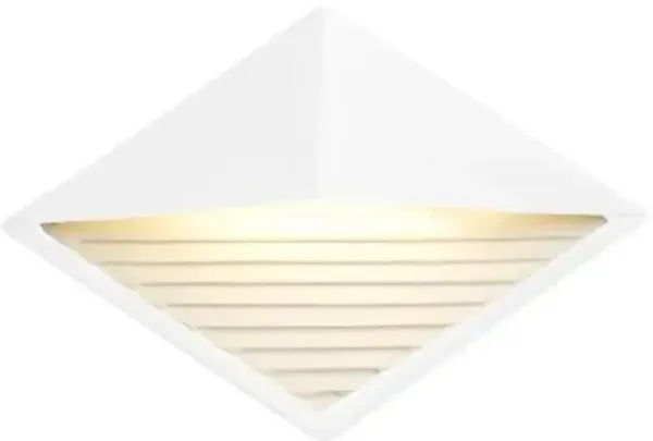 Ceramics ADA Diamond Outdoor LED Wall Sconce (Downlight)