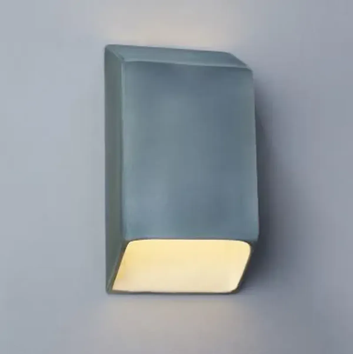 Ambiance Tapered Rectangle Closed Top LED Wall Sconce