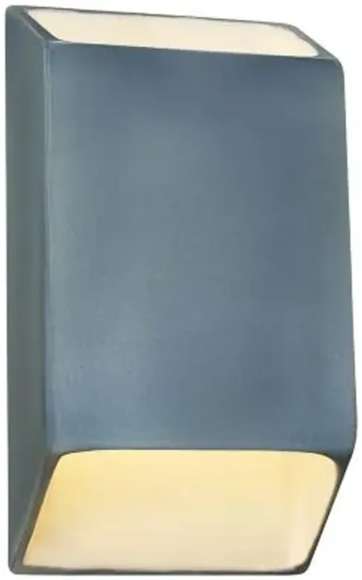 Ambiance Tapered Rectangle Open Top and Bottom LED Wall Sconce