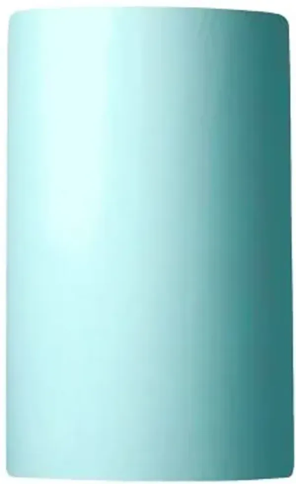 Ambiance Cylinder Outdoor LED Wall Sconce - Open Top & Bottom