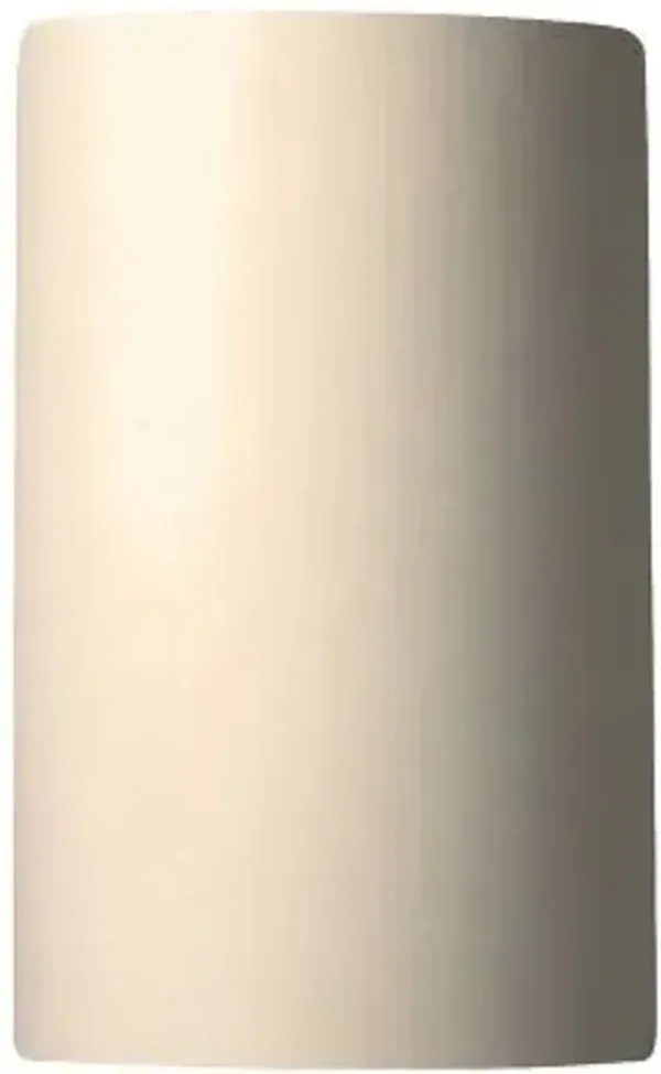 Ambiance Cylinder Outdoor LED Wall Sconce - Open Top & Bottom