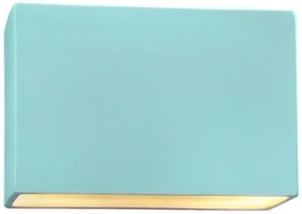 Ambiance ADA Rectangular LED Outdoor Wall Sconce - Open Top & Bottom