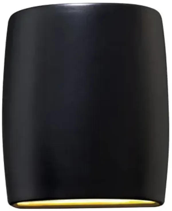 Ambiance ADA Wide Cylinder LED Outdoor Wall Sconce - Open Top & Bottom