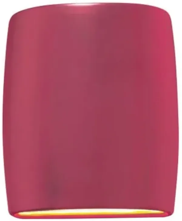 Ambiance ADA Wide Cylinder LED Outdoor Wall Sconce - Open Top & Bottom