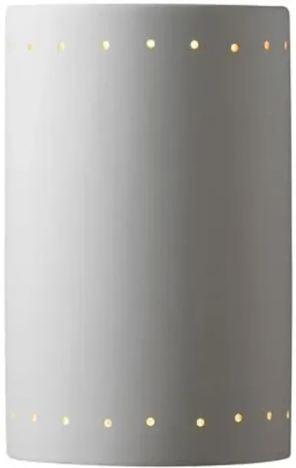 Ambiance ADA Cylinder Outdoor Wall Sconce - Closed Top