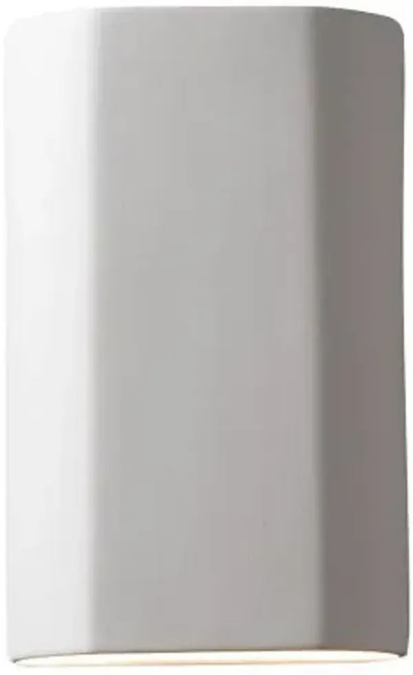 Ambiance ADA Flat Cylinder Wall Sconce - Closed Top