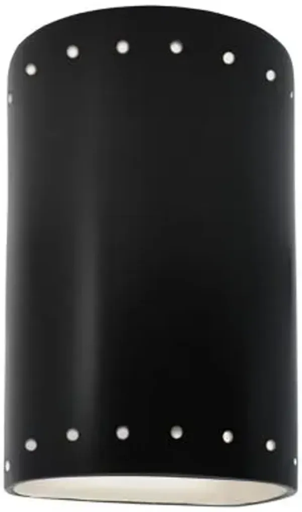 Ambiance Cylinder Wall Sconce - Open Top & Bottom