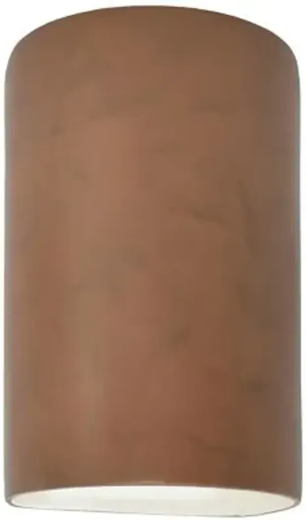 Ambiance Cylinder Wall Sconce - Closed Top