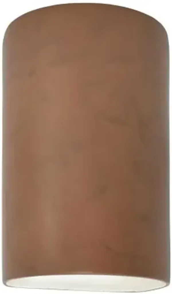 Ambiance Cylinder Wall Sconce - Open Top & Bottom