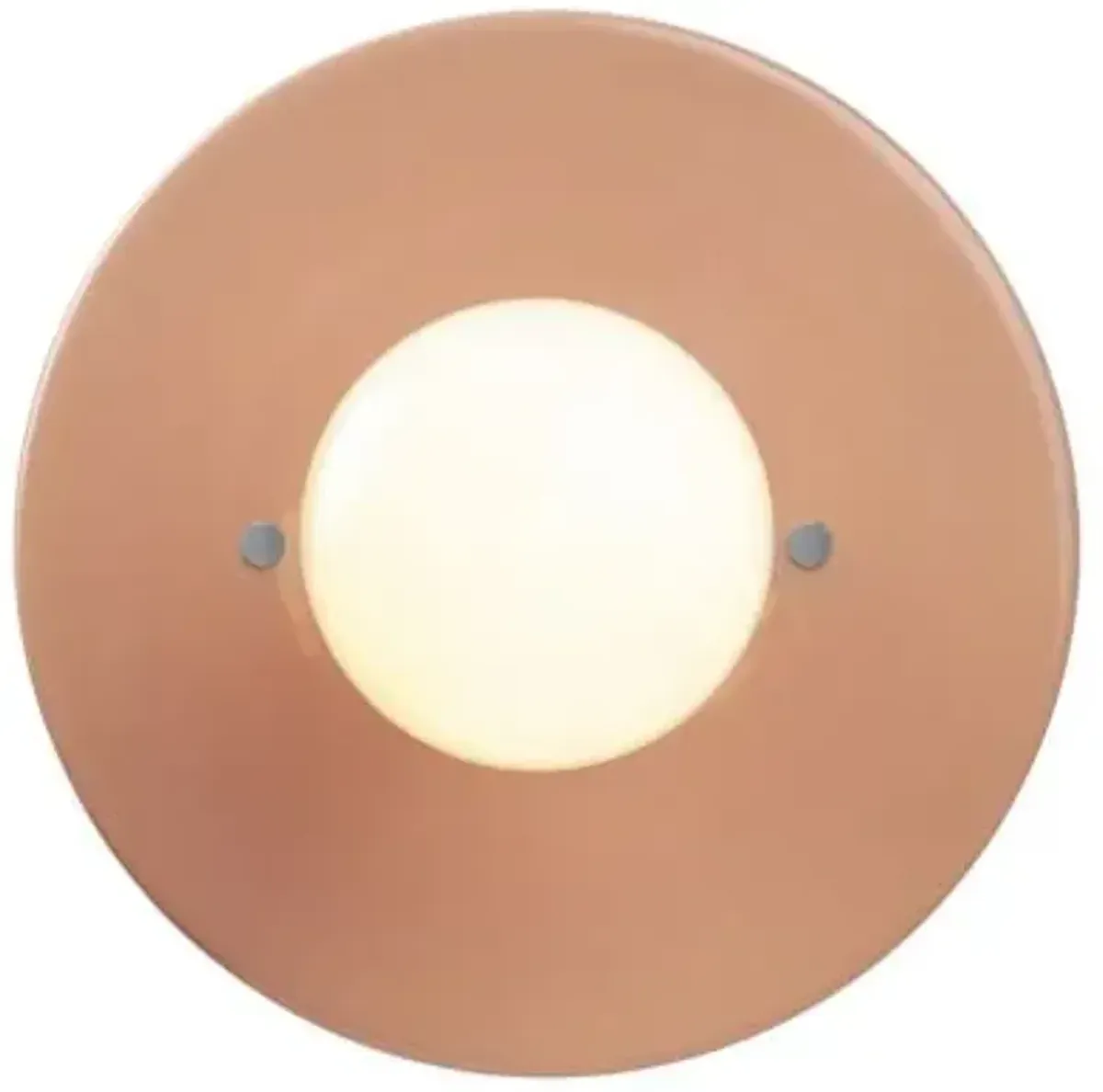 Stepped Discus Wall Sconce