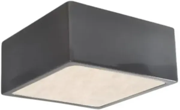 Short Square LED Flushmount