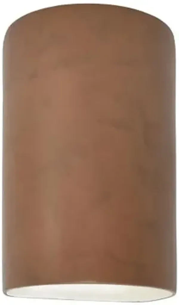 Ambiance ADA Cylinder Outdoor Wall Sconce - Closed Top