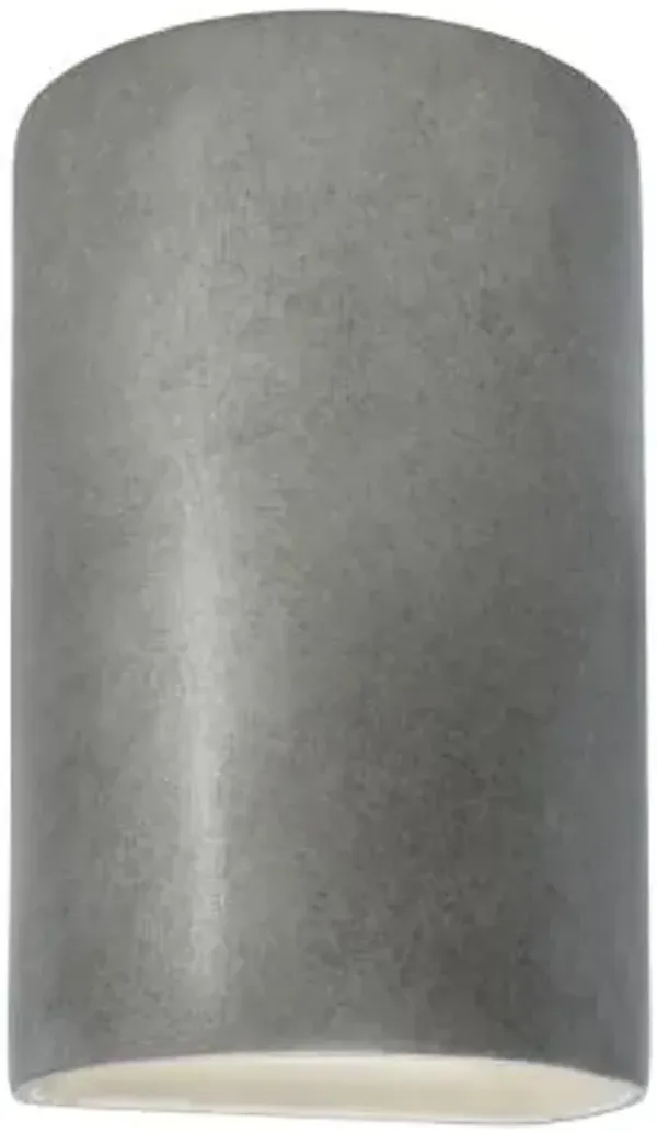 Ambiance ADA Cylinder Outdoor Wall Sconce - Closed Top