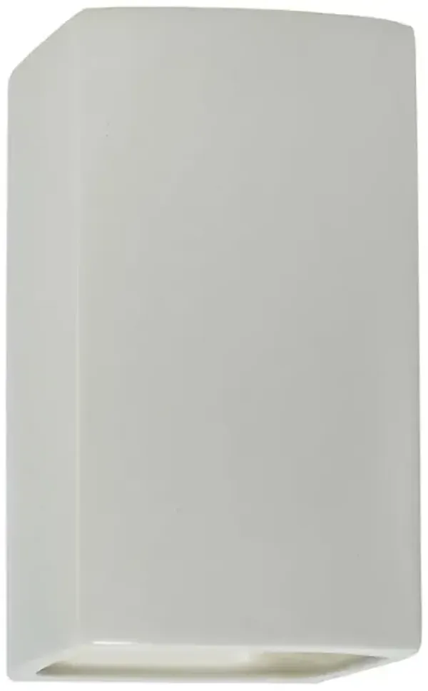 Ambiance Large Rectangle Wall Sconce - Closed Top