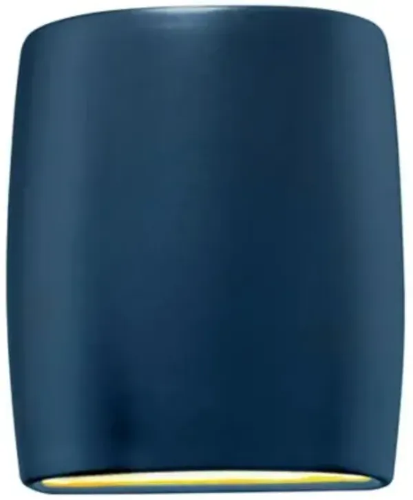 Ambiance ADA Wide Cylinder LED Outdoor Wall Sconce - Open Top & Bottom