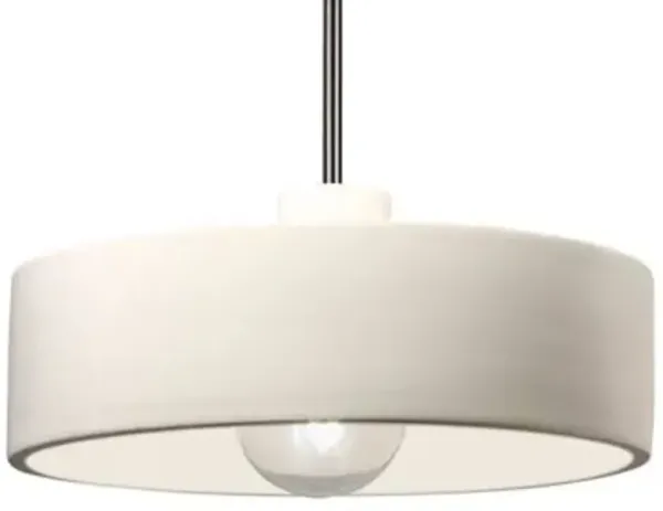 Radiance Dish Drum Pendant