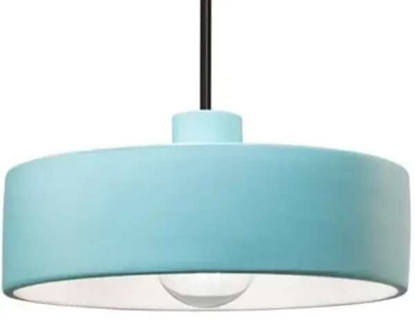 Radiance Dish Drum Pendant