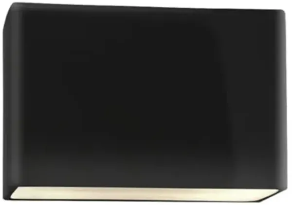 Ambiance ADA Rectangular LED Outdoor Wall Sconce - Open Top & Bottom