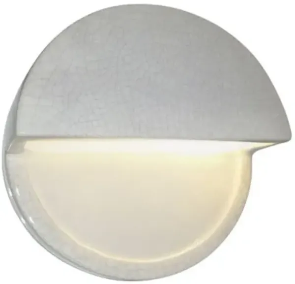 Ceramics ADA Dome Outdoor LED Wall Sconce (Closed Top)