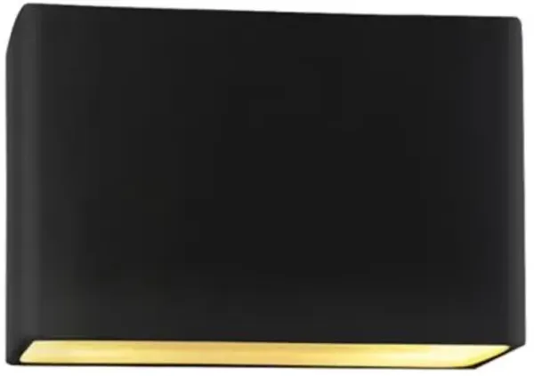 Ambiance Rectangular ADA Wall Sconce - Open Top & Bottom