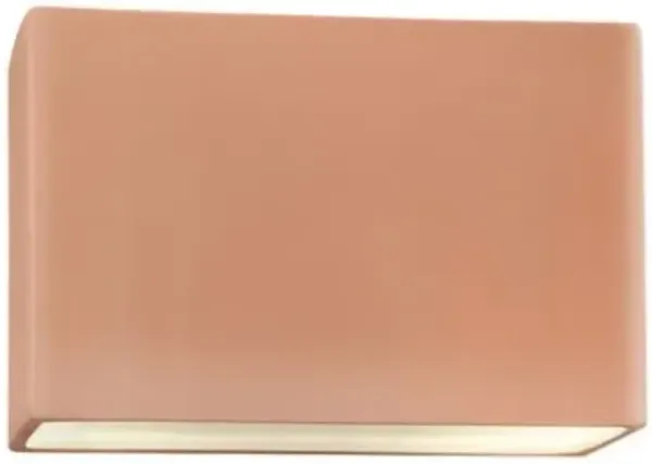 Ambiance Rectangular ADA Wall Sconce - Open Top & Bottom