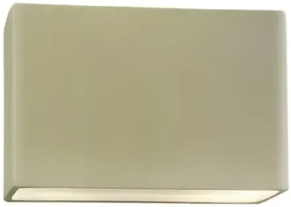 Ambiance Rectangular ADA Wall Sconce - Open Top & Bottom