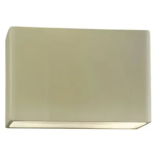 Ambiance Rectangular ADA Wall Sconce - Open Top & Bottom
