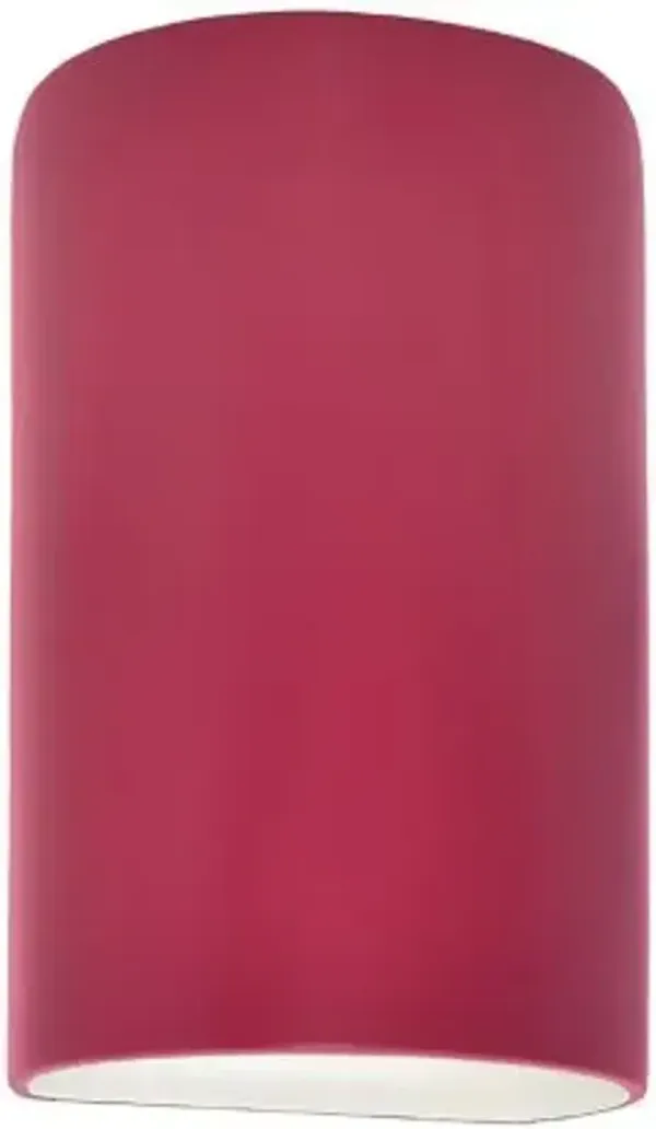 Ambiance Cylinder Wall Sconce - Closed Top