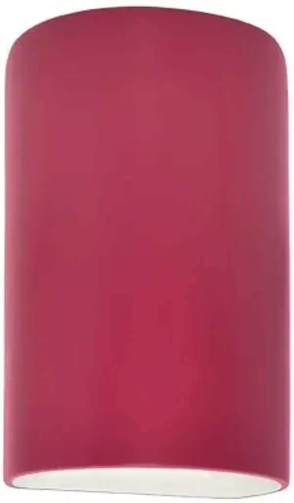 Ambiance Cylinder Wall Sconce - Open Top & Bottom