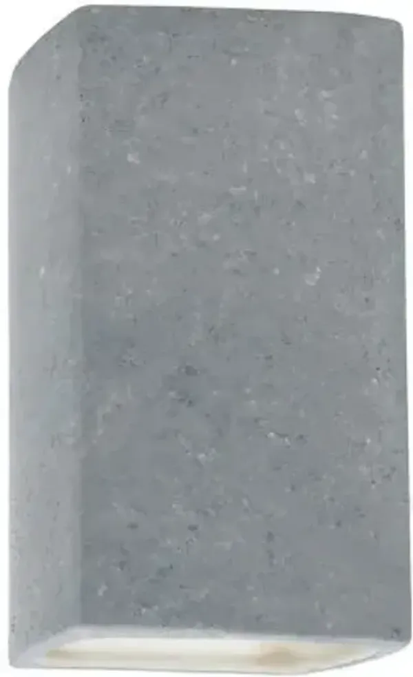 Rectangle Outdoor Wall Sconce