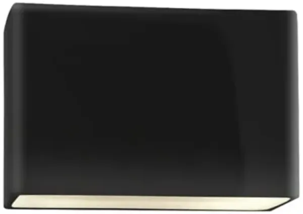Ambiance Rectangle ADA Wall Sconce - Open Top & Bottom