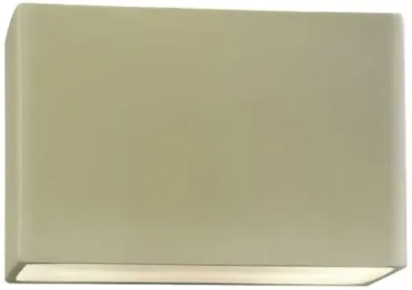Ambiance Rectangle ADA Wall Sconce - Open Top & Bottom