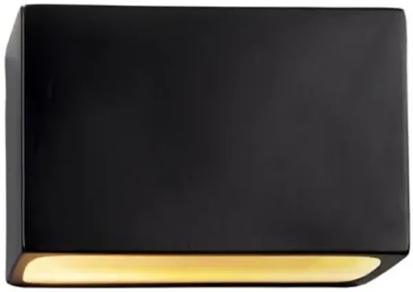 Ambiance Rectangle ADA Wall Sconce - Open Top & Bottom