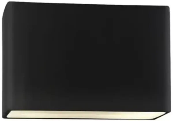 Ambiance Rectangle ADA Wall Sconce - Open Top & Bottom