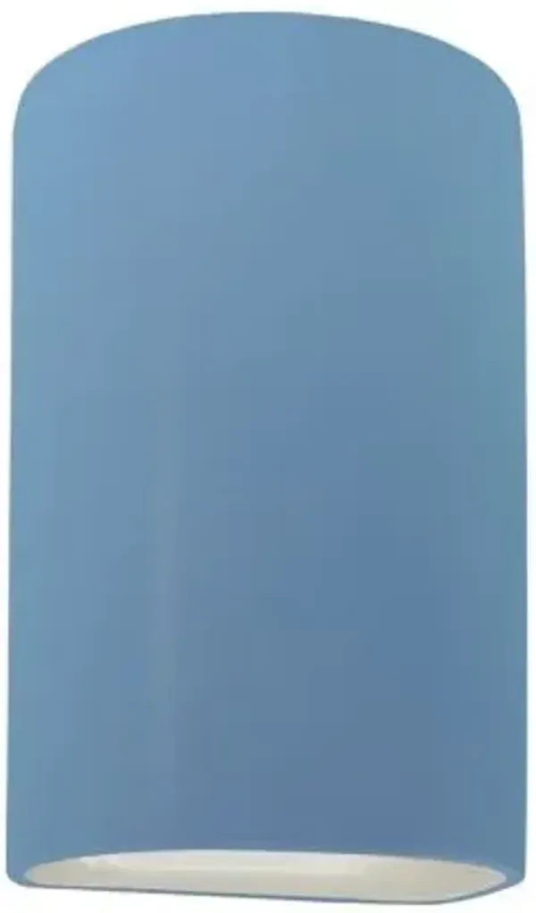 Ambiance Cylinder Outdoor LED Wall Sconce - Open Top & Bottom