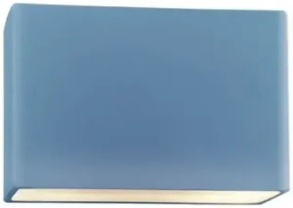 Ambiance ADA Rectangular LED Outdoor Wall Sconce - Open Top & Bottom