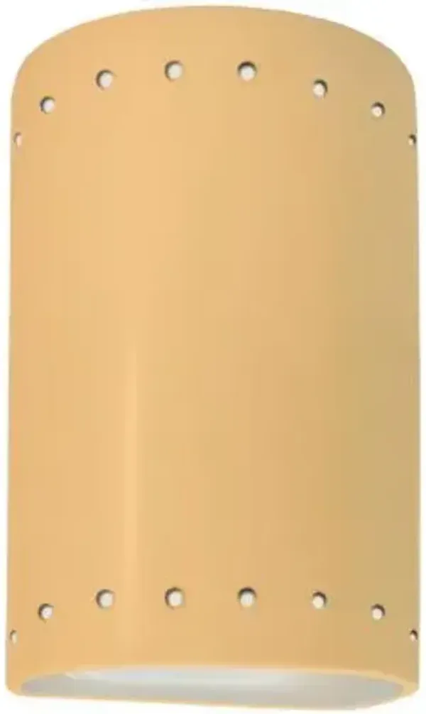 Ambiance ADA Cylinder Outdoor Wall Sconce - Closed Top