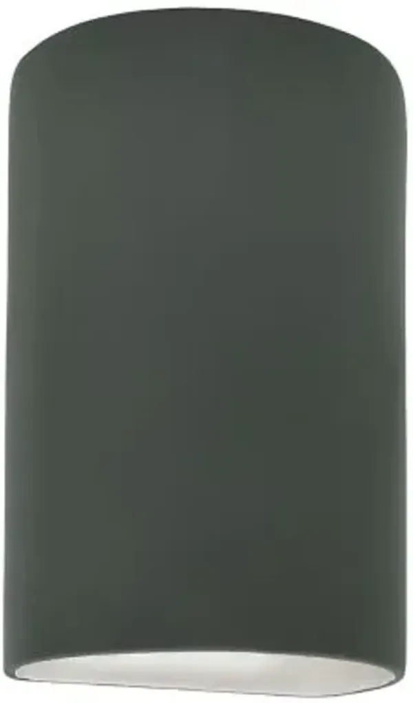 Ambiance Cylinder Wall Sconce - Closed Top